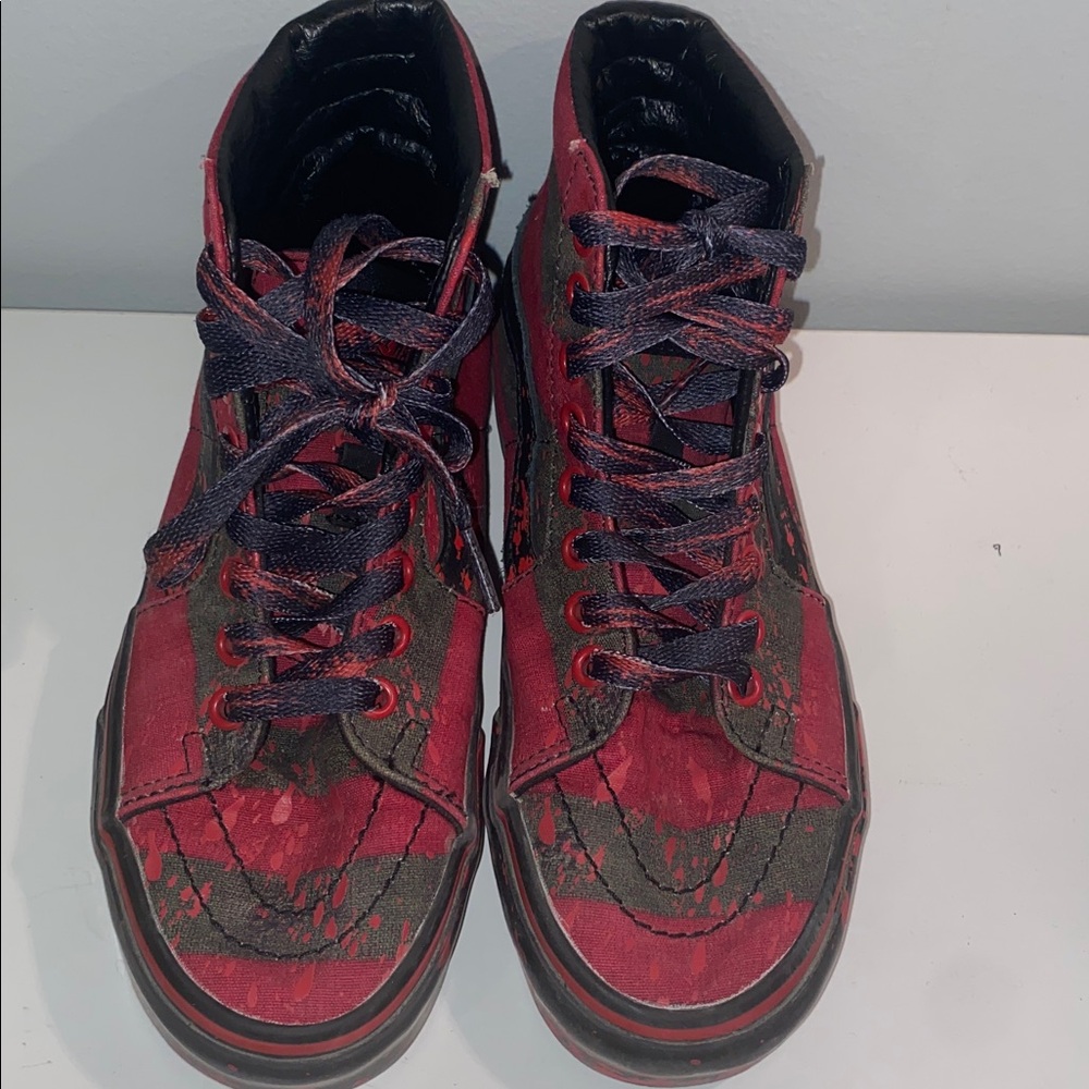 Vans Horror Nightmare on Elm Street Freddy Krueger- men’s 4.0 / women’s 5.5 - Picture 2 of 14